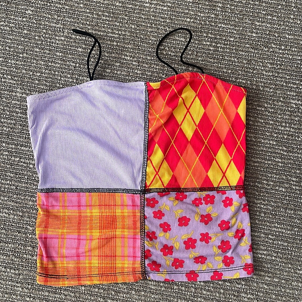 Block pattern top
